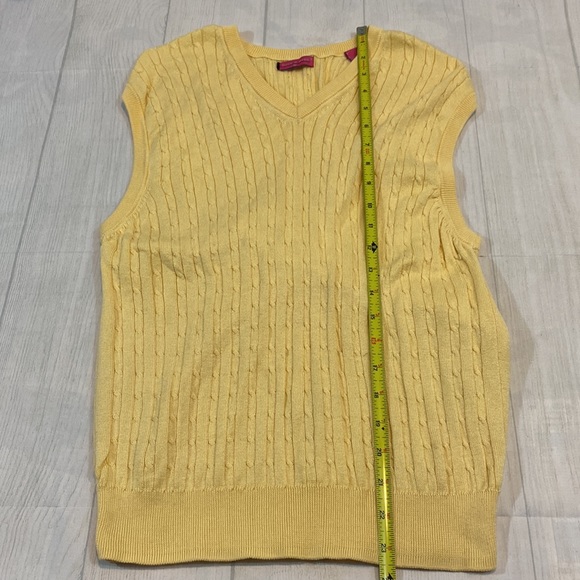 Pima Cotton Sweater Vest - Picture 4 of 5